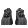 sneaker sweet city in pelle con fiocchetti colore nero SF2603s047 c99 SF2603S047.C99.38_2