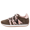 sneaker eclipse in suede con charm colore t moro rosa SF2604s060 60p SF2604S060.60P.38_4