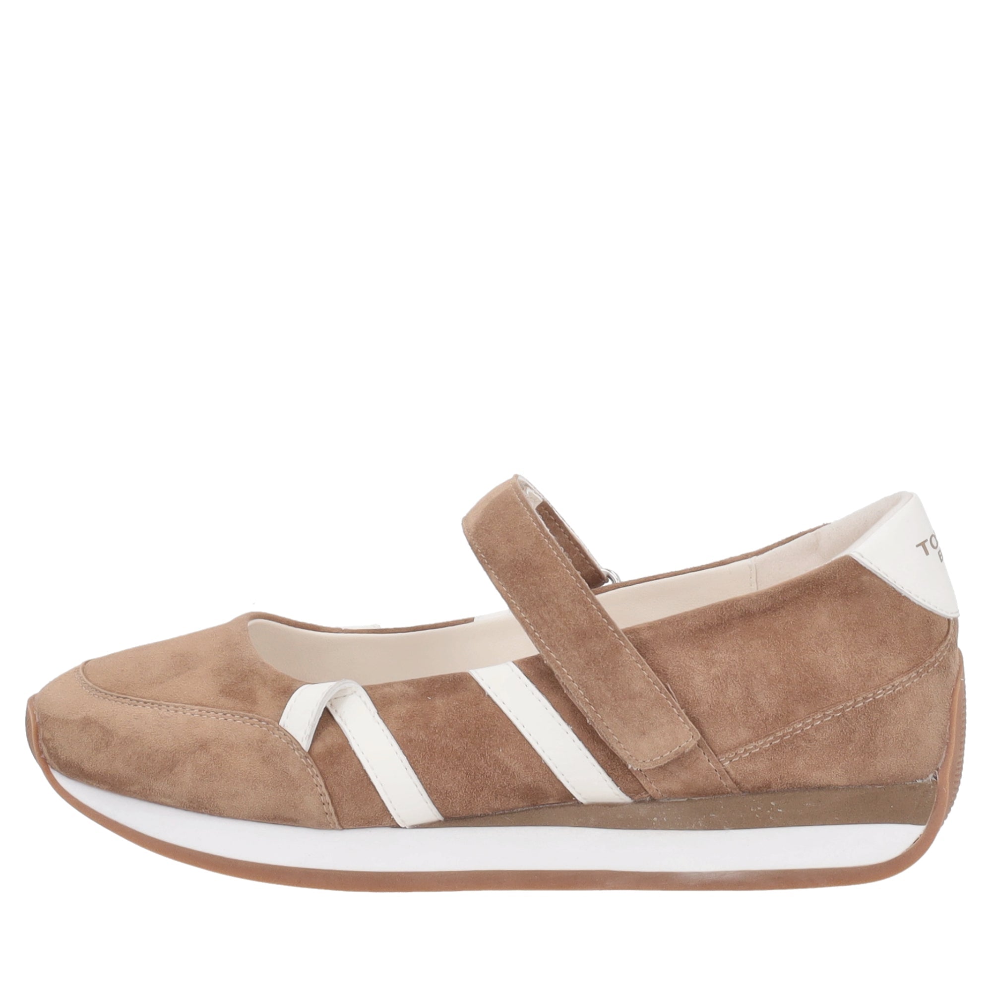 ballerina eclipse in suede colore cuoio avorio SF2604s061 59p SF2604S061.59P.38_4