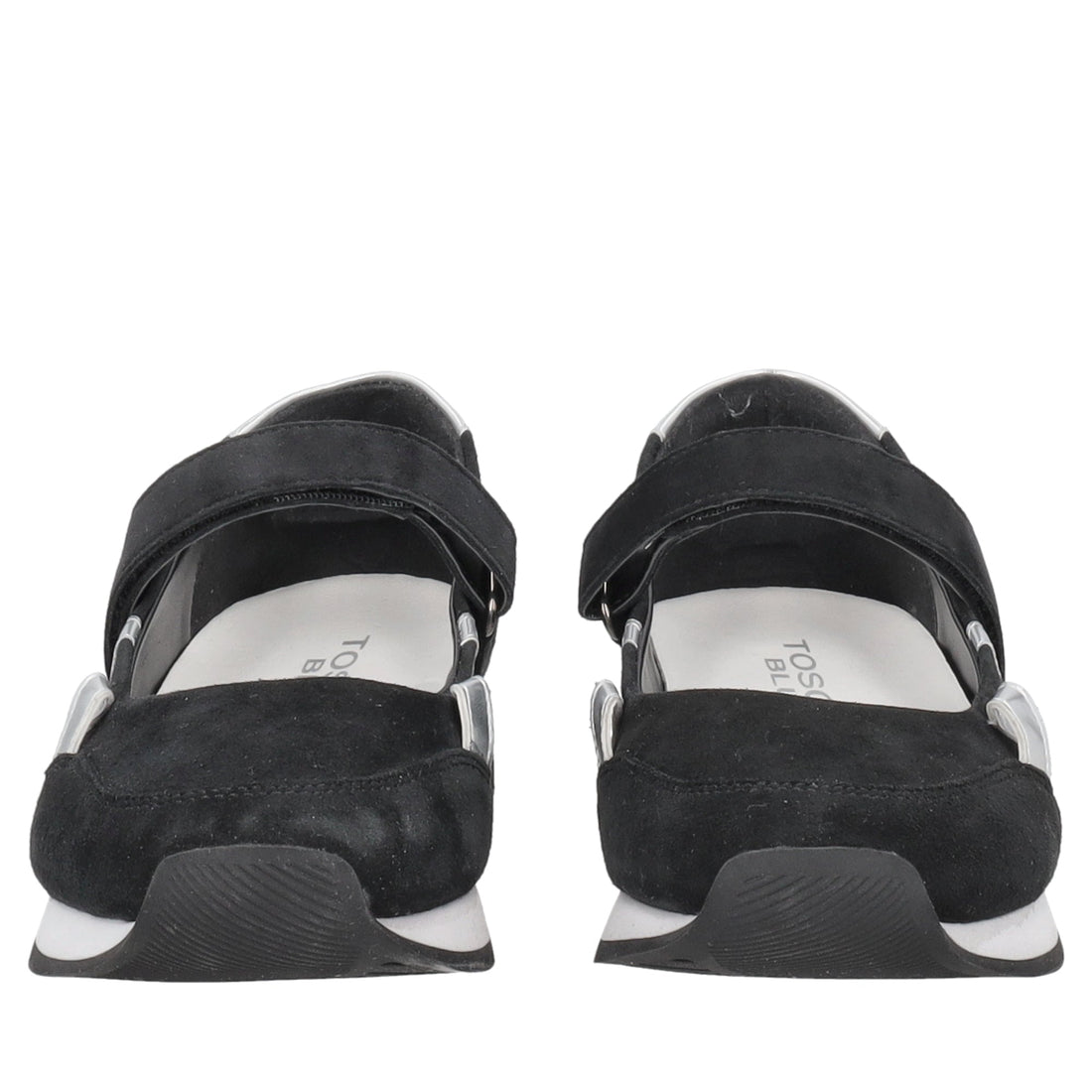 ballerina eclipse in suede colore nero argento SF2604s061 99s SF2604S061.99S.38_2