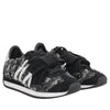 sneaker eclipse in tessuto con fiocco colore nero sf2604s065 c99