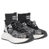 sneaker foxy in tessuto colore nero argento sf2605s070 99s