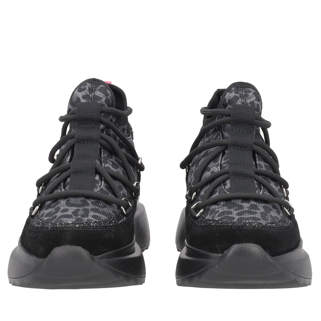 sneaker foxy con stampa animalier colore nero SF2605s072 c99 SF2605S072.C99.38_2