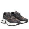 sneaker moonlight in pelle e tessuto colore nero sf2606s081 c99