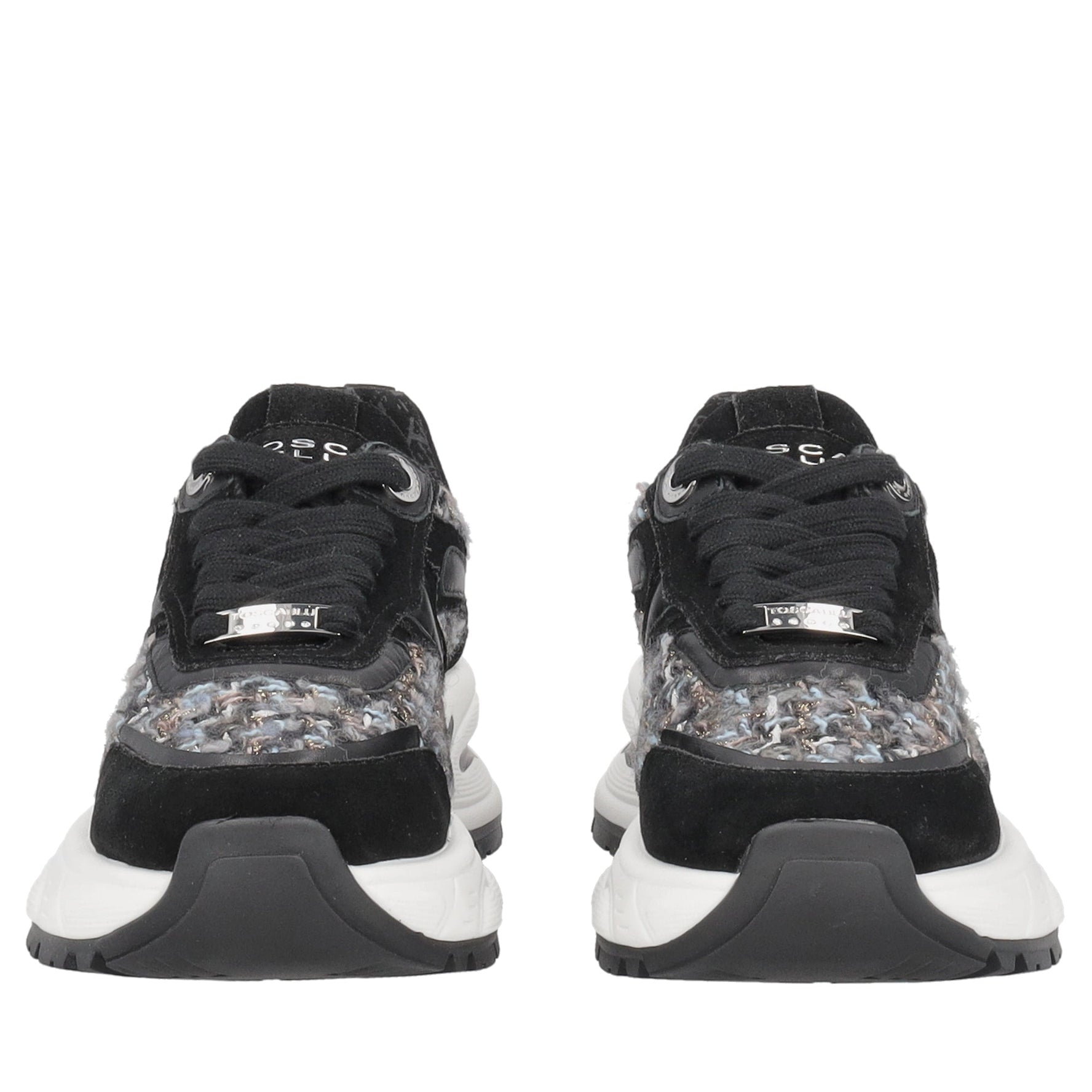 sneaker moonlight in suede con inserti colore nero SF2606s083 c99 SF2606S083.C99.38_2