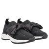 sneaker wave con fiocco colore nero sf2607s110 c99