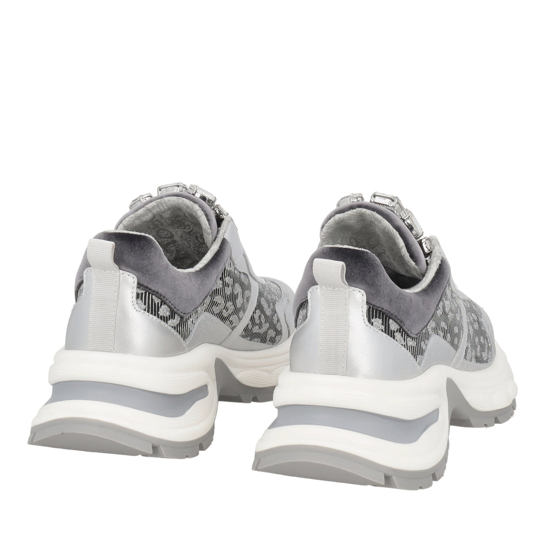 Sneaker Diamantika con accessorio gioiello colore grigio scuro