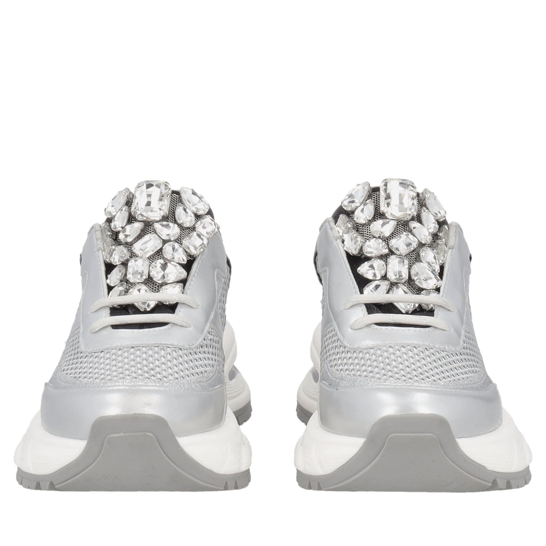 sneaker diamantika con accessorio gioiello colore grigio scuro SF2626s103 c74 SF2626S103.C74.38_2