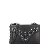 tracollina sweet bag in pelle con borchie colore nero sf26ab103 c99