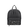 zainetto sweet bag in pelle con borchie colore nero sf26ab104 c99