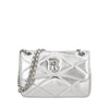 tracollina crystal con logo in strass colore argento sf26bb200 c97