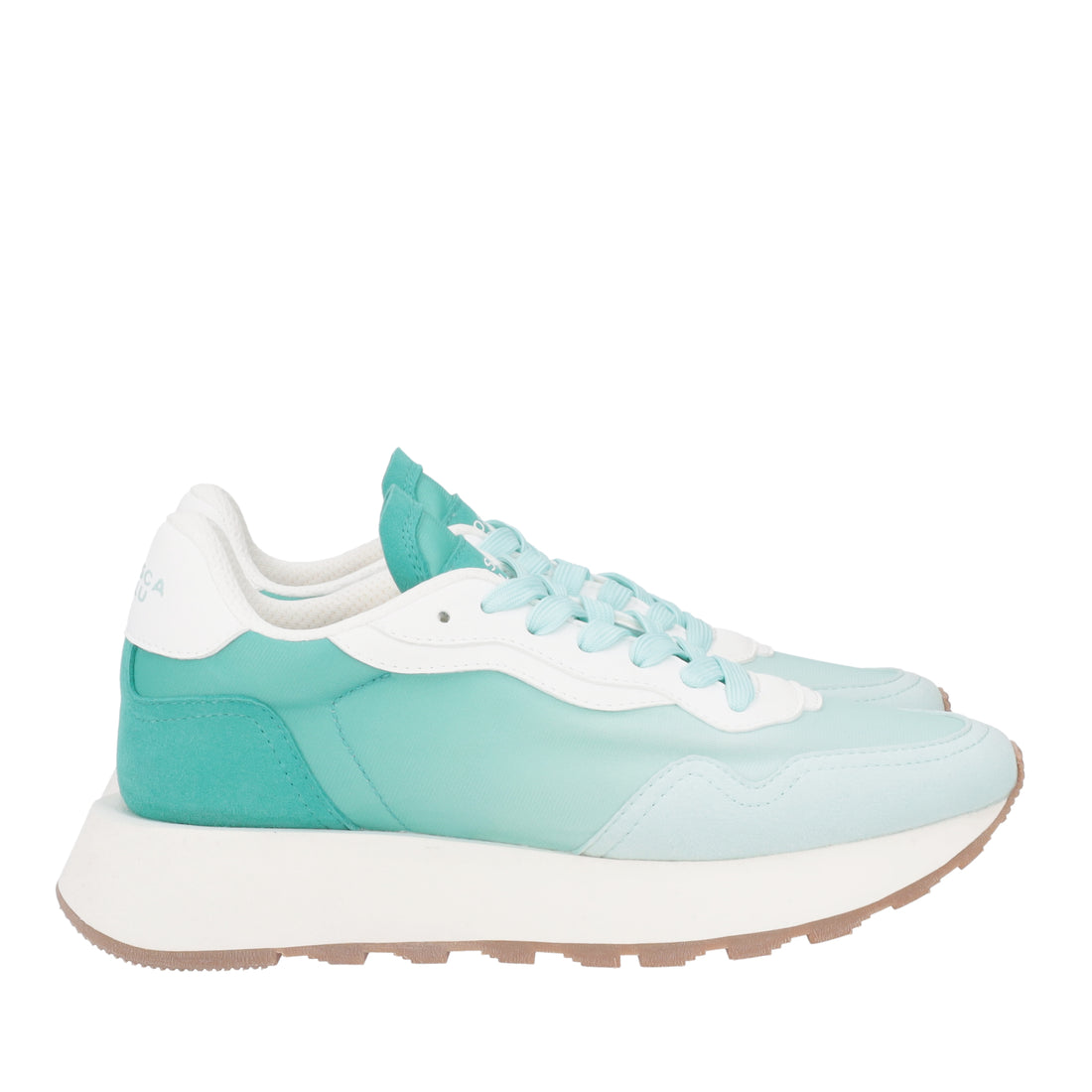 LIGHT BLUE ALBA SNEAKERS WITH SHADED EFFECT