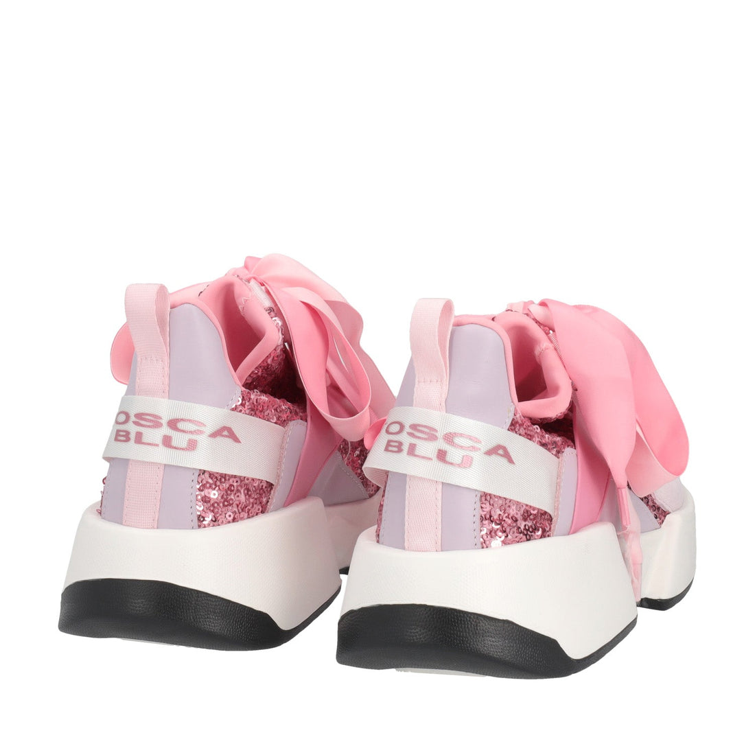 PINK ASTRID SNEAKER WITH PAILETTES