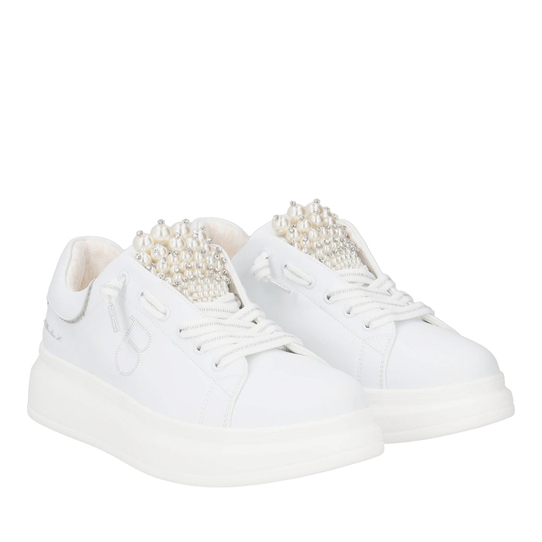 SNEAKER BELLATRIX CON PERLE COLORE BIANCO