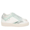 ToscaBlu sneaker aura in pelle e glitter colore verdino ss2505s040 c43_4