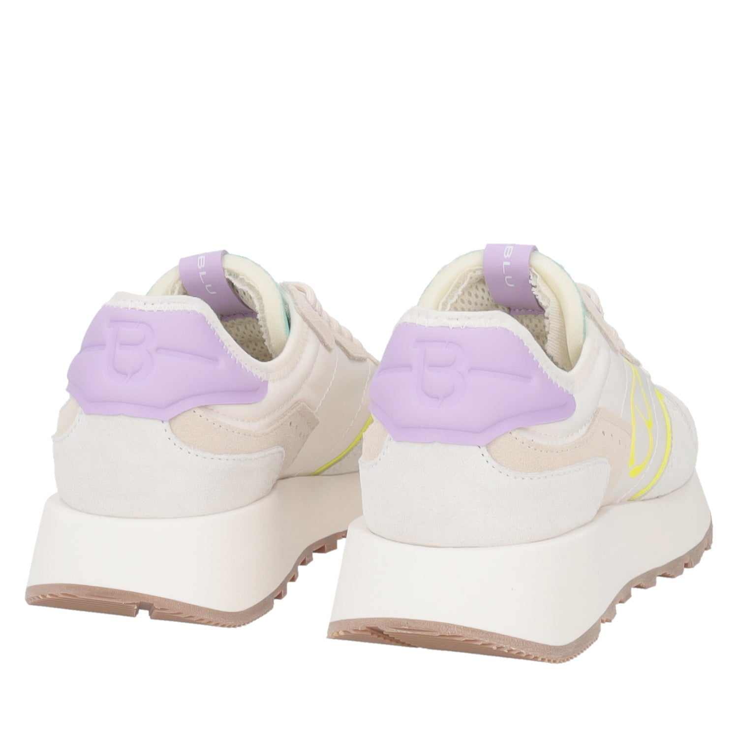 ToscaBlu sneaker cindy in nylon e pelle scamosciata colore avorio ss2509s081 c08_3