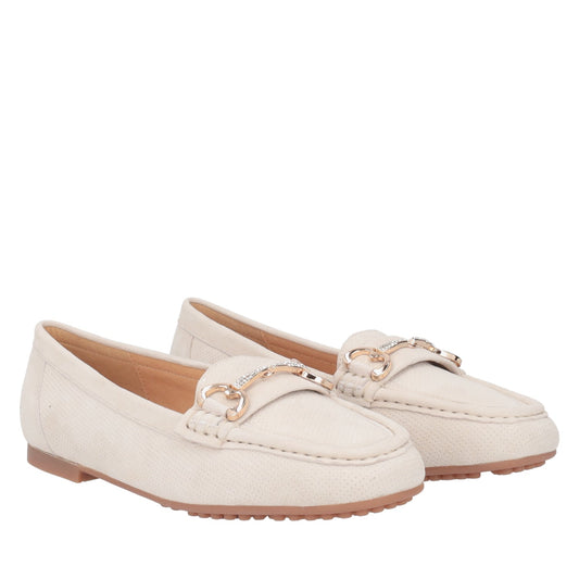 ToscaBlu mocassino coco in pelle scamosciata colore avorio ss2511s100 c08_1