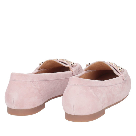 ToscaBlu mocassino coco in pelle scamosciata colore cipria ss2511s100 c16_3