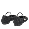 ToscaBlu ballerina eden in pelle con strass colore avorio nero ss2515s140 08n_3