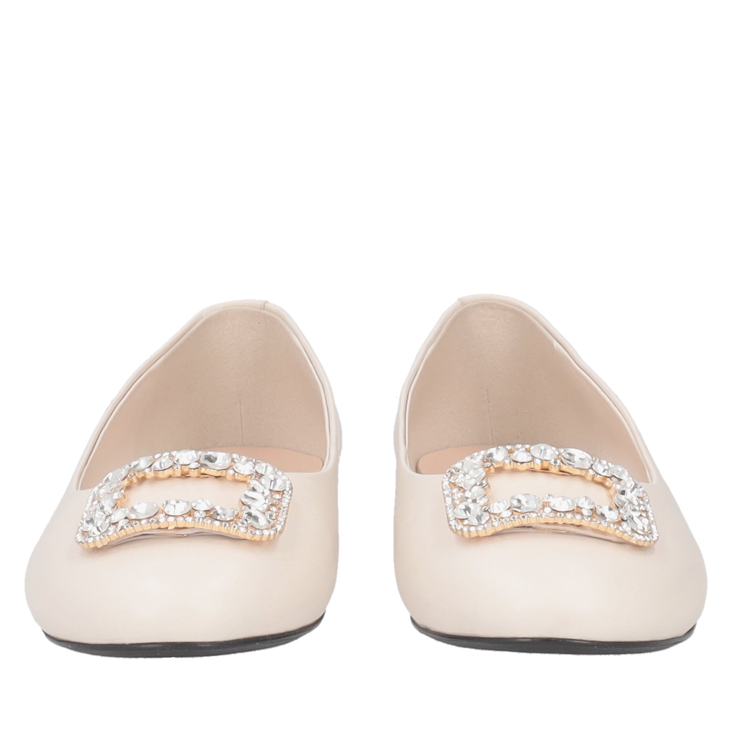 ToscaBlu ballerina goldie con accessorio strass colore avorio ss2517s160 c08_2