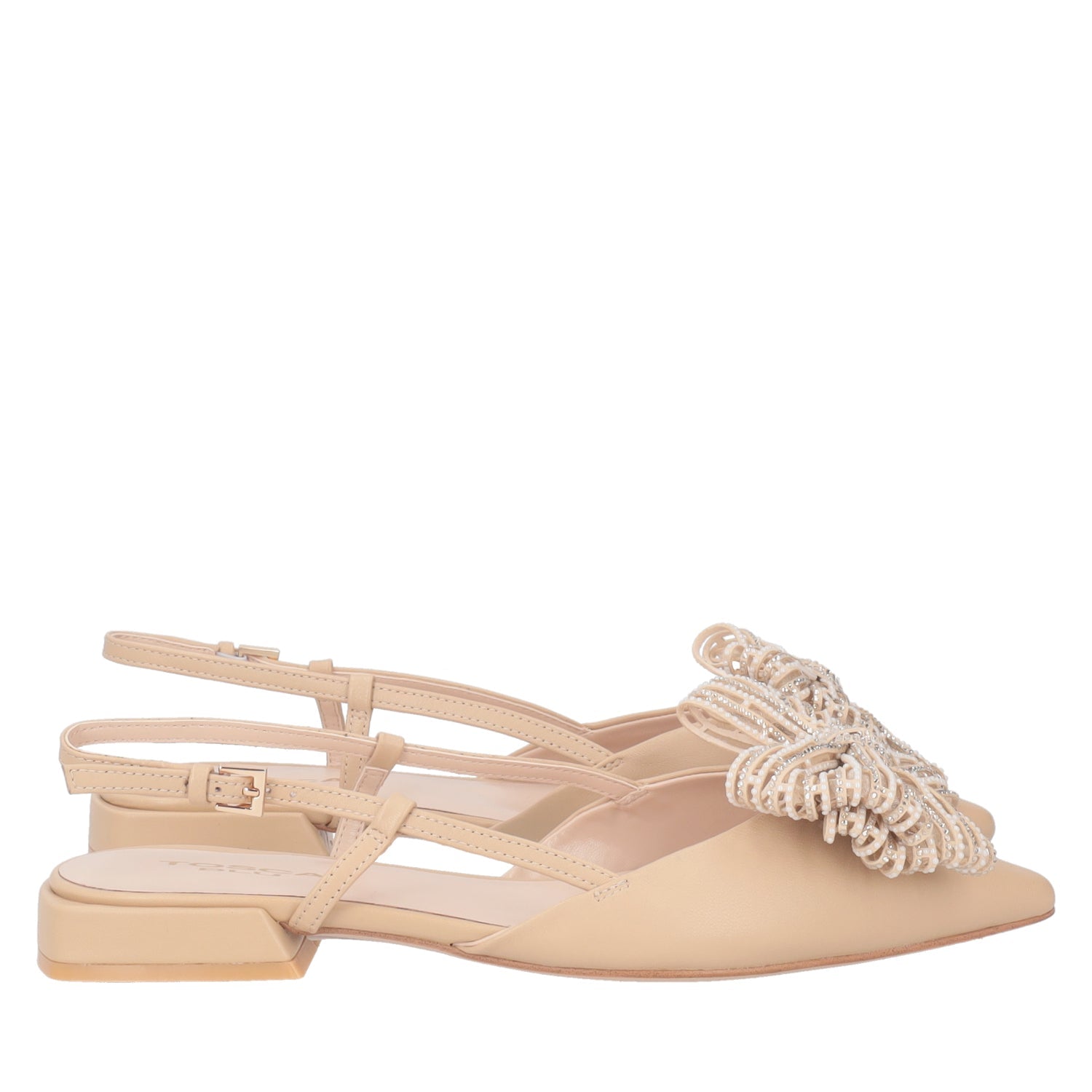 ToscaBlu slingback iris con fiocco colore beige ss2519s182 c05_4
