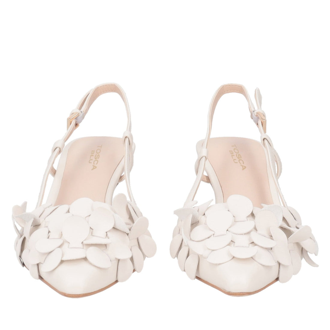 ToscaBlu slingback jade in pelle con cerchietti colore avorio ss2520s190 c08_2