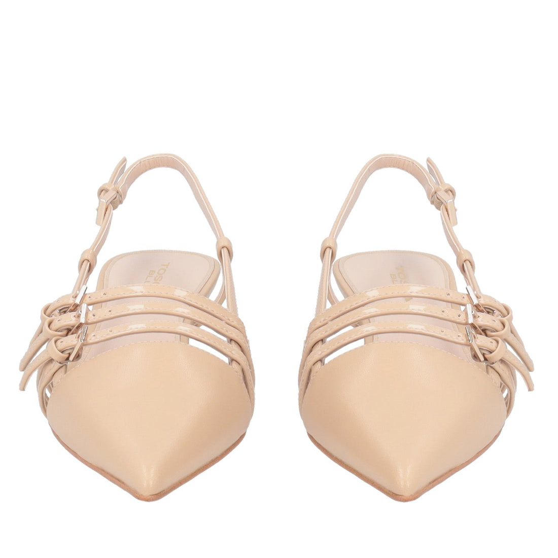 ToscaBlu slingback kelly in pelle con cinturini colore beige ss2523s230 c05_2