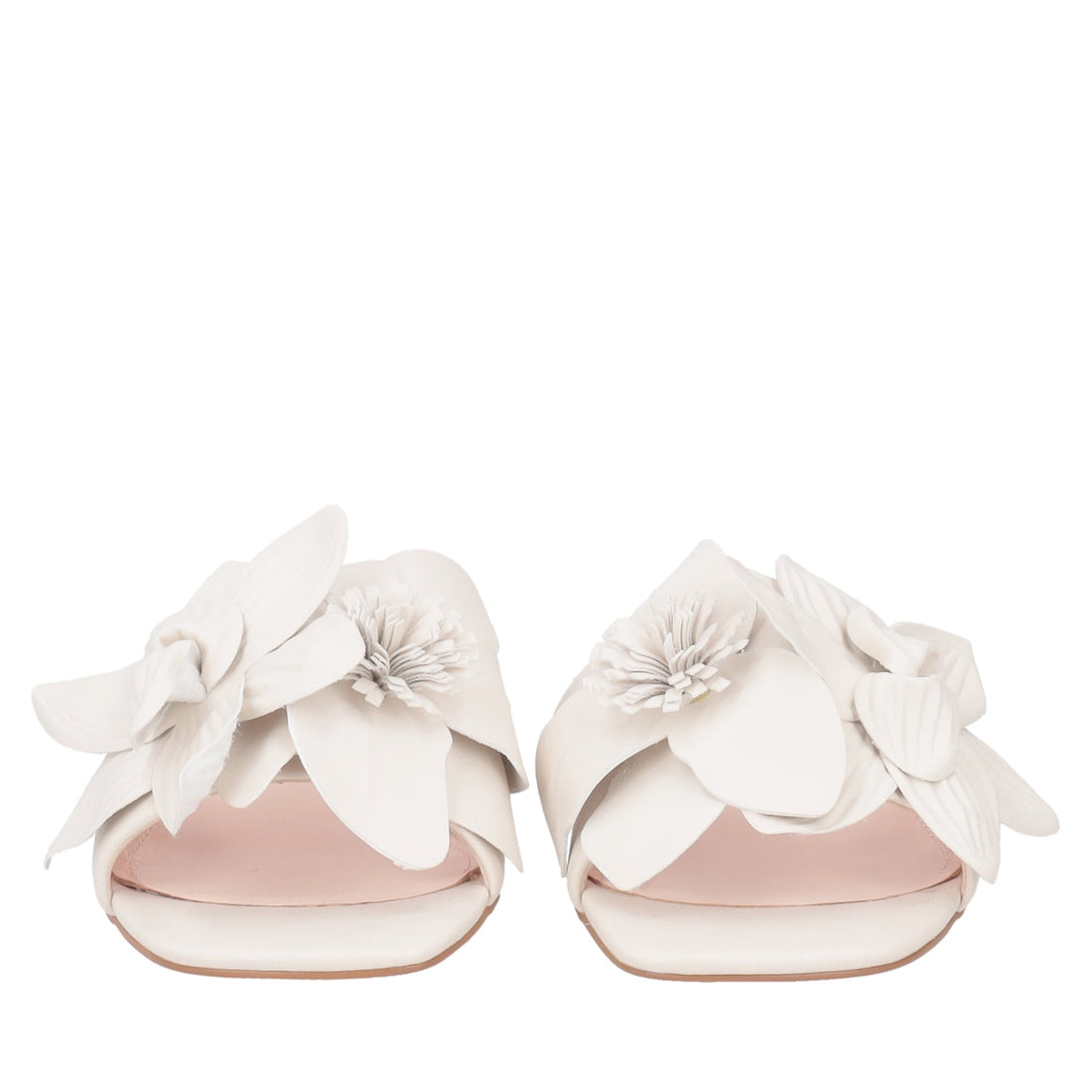 ToscaBlu sandalo paloma in pelle con fiore colore avorio ss2532s322 c08_2