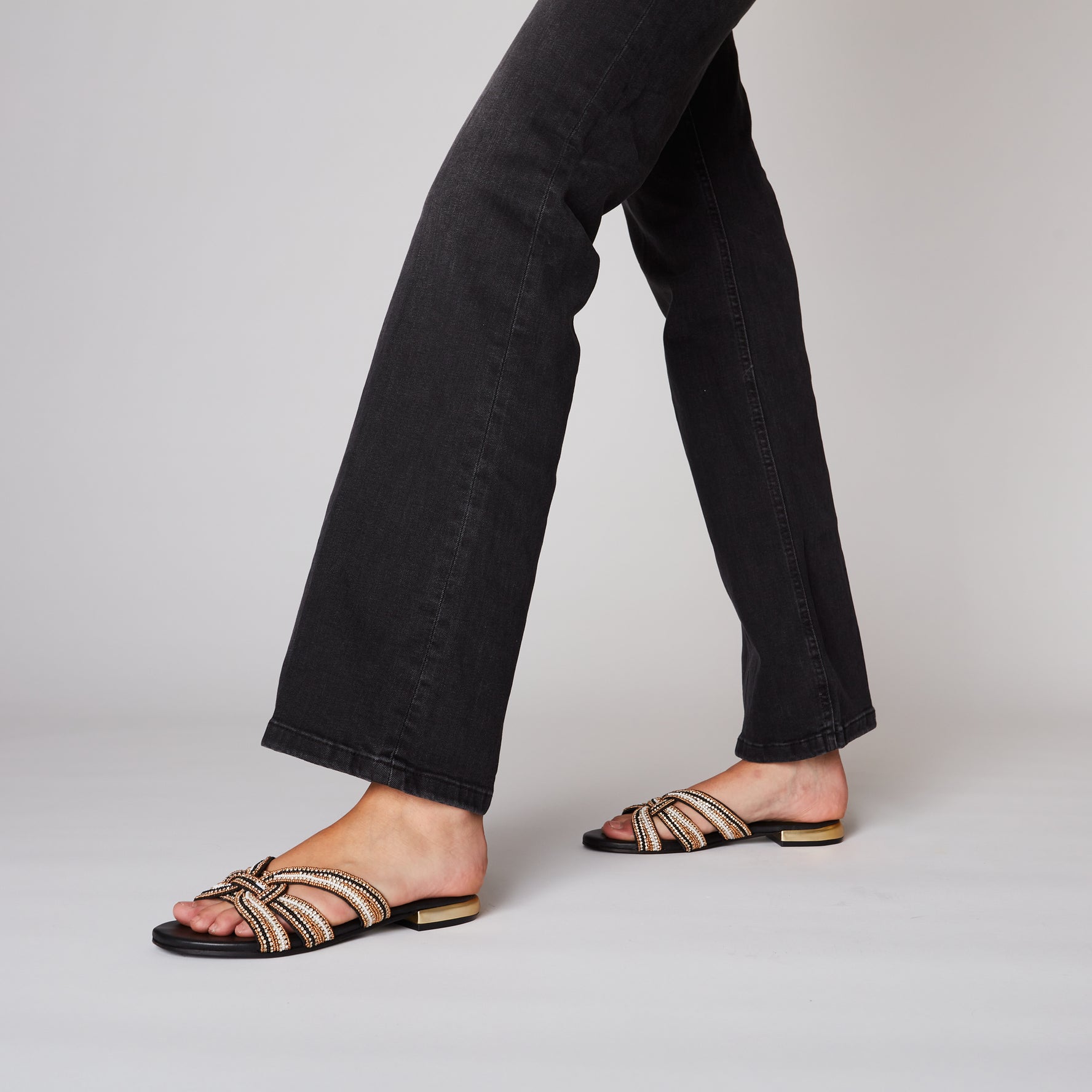 Con Tacco Kobilee Sandali Donna Eleganti Piatti Bassi Spiaggia