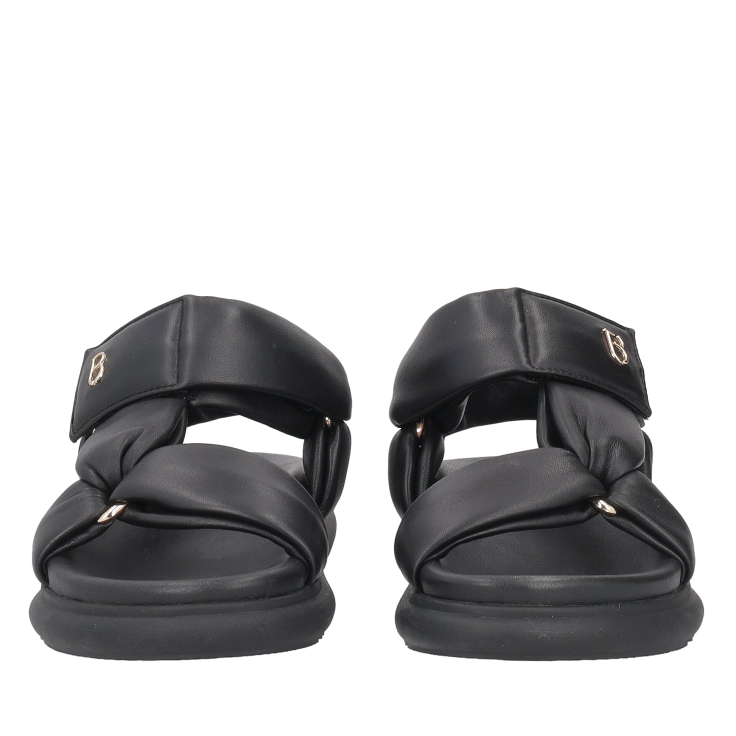 ToscaBlu sandalo skyler in pelle imbottita colore nero ss2546s460 c99_5