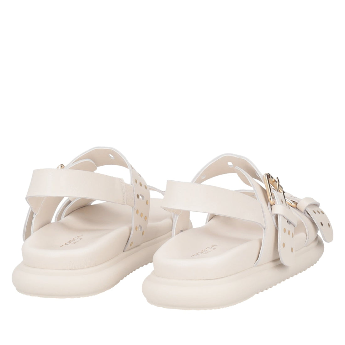ToscaBlu sandalo skyler in pelle con borchie colore avorio ss2546s462 c08_3
