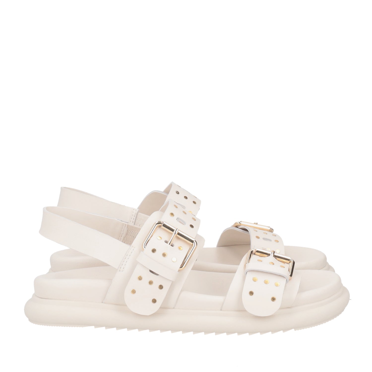 ToscaBlu sandalo skyler in pelle con borchie colore avorio ss2546s462 c08_4