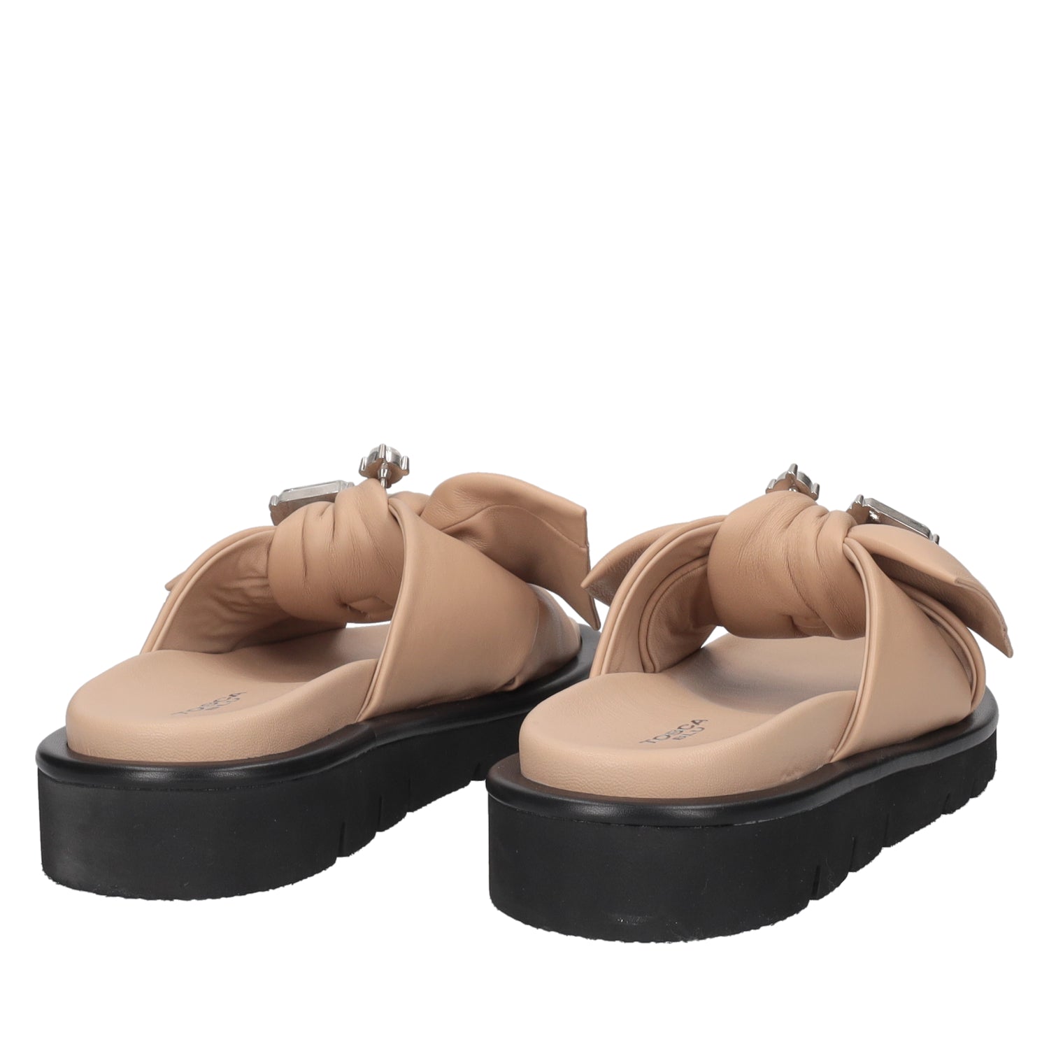 ToscaBlu sandalo summerlyn in pelle con fiocco colore beige ss2549s490 c05_3
