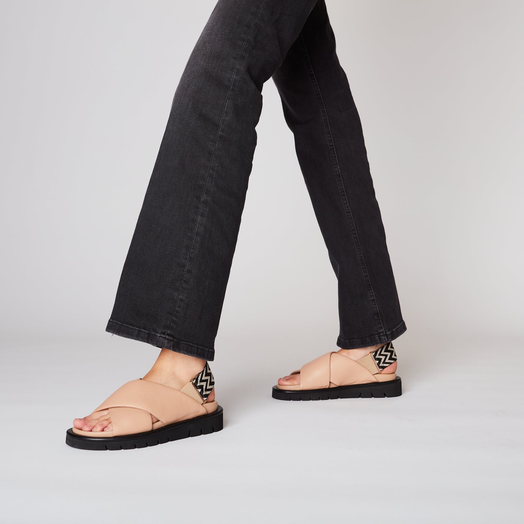 Beige Leather Summerlyn Sandal