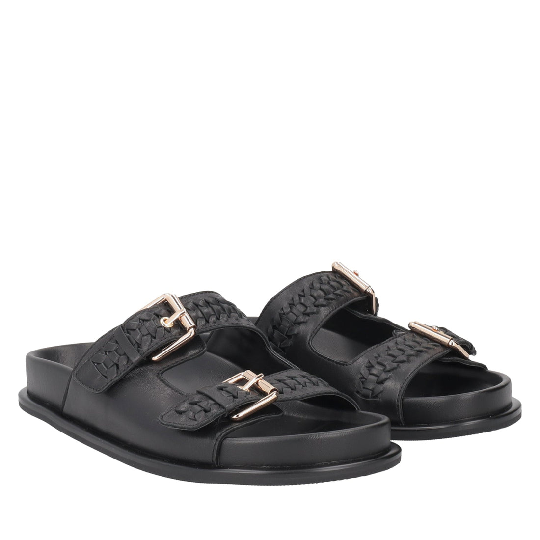 ToscaBlu ciabatta tansy con intreccio colore nero ss2552s520 c99_1