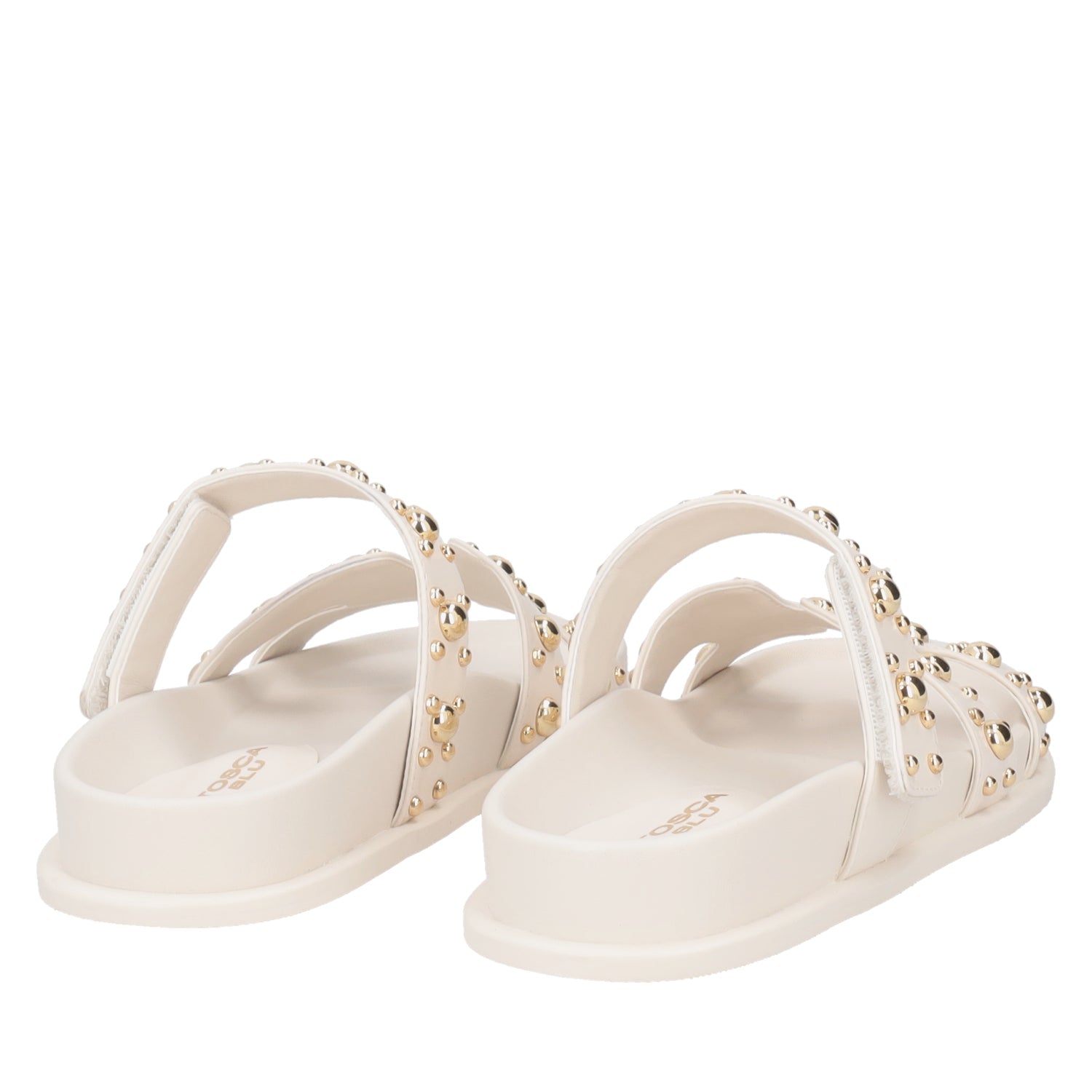 ToscaBlu ciabatta tansy in pelle con borchie colore avorio ss2552s521 c08_3
