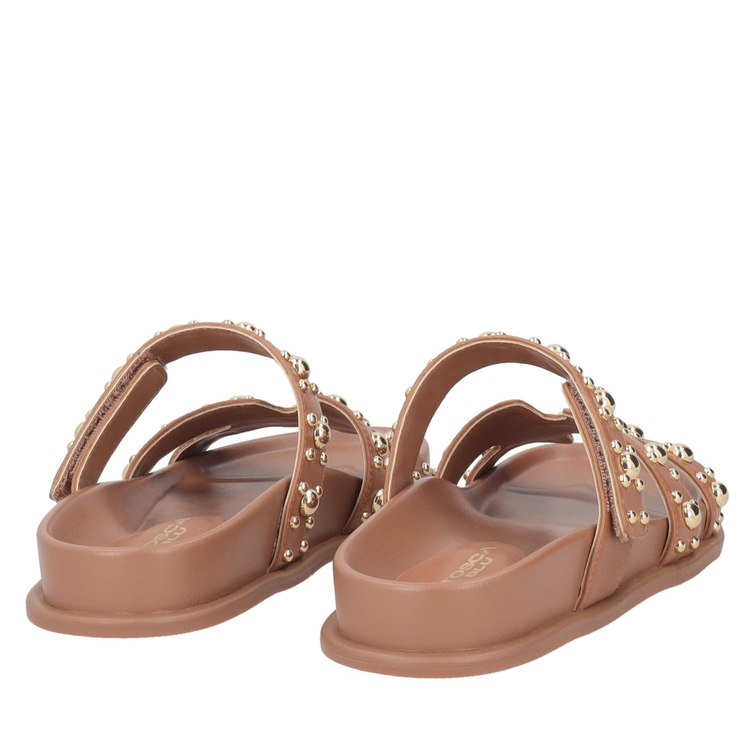 ToscaBlu ciabatta tansy in pelle con borchie colore cuoio ss2552s521 c59_3