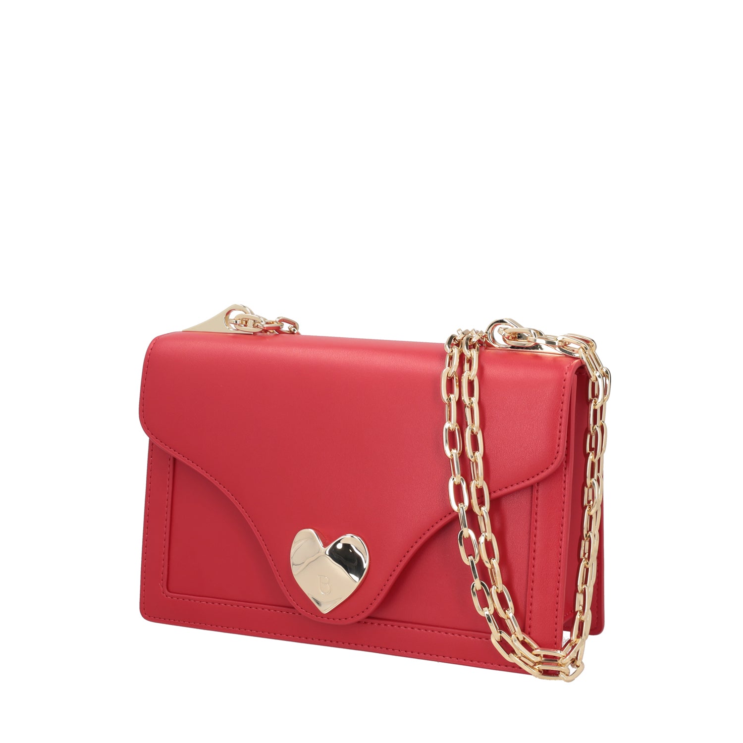 Sweet Bag shoulder bag with red heart accessory