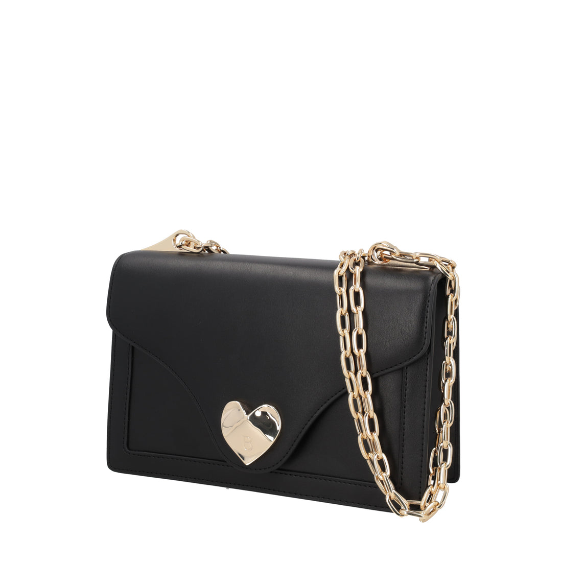 Sweet Bag shoulder bag with black heart accessory