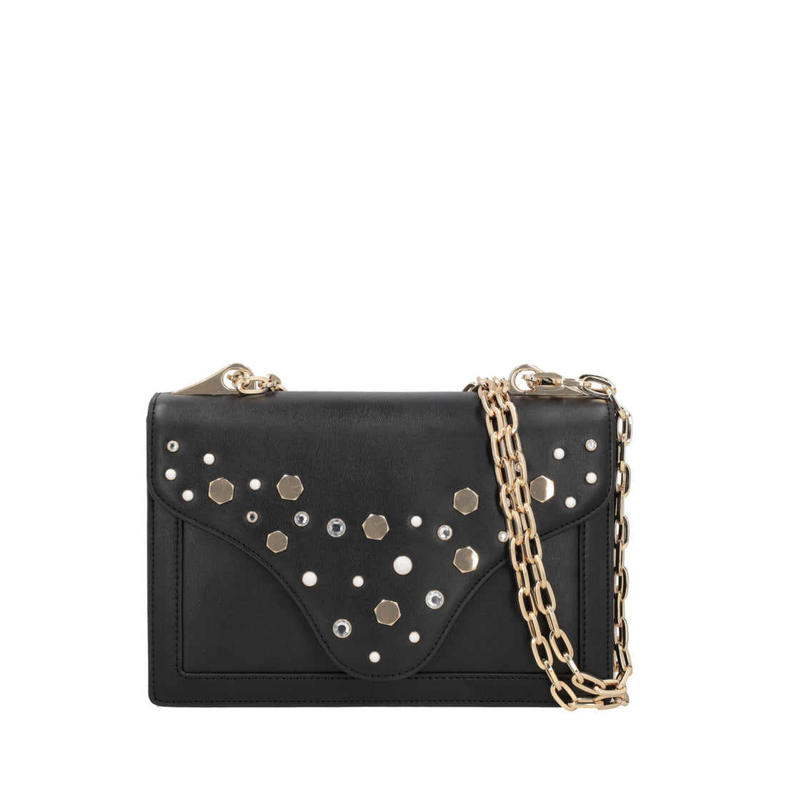 Tracollina Sweet Bag con borchie colore nero