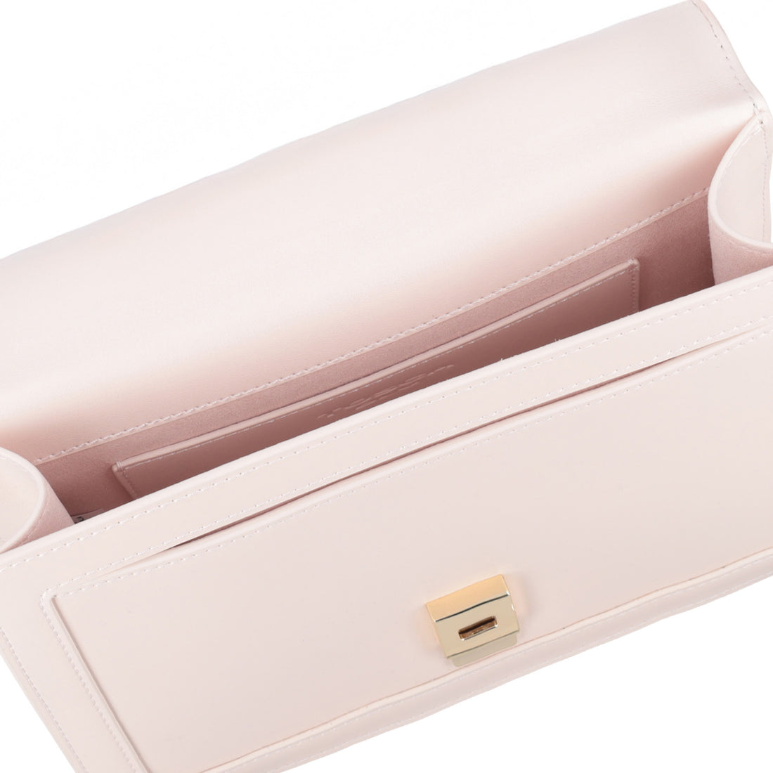 Sweet Bag shoulder bag with pink embroidered hearts