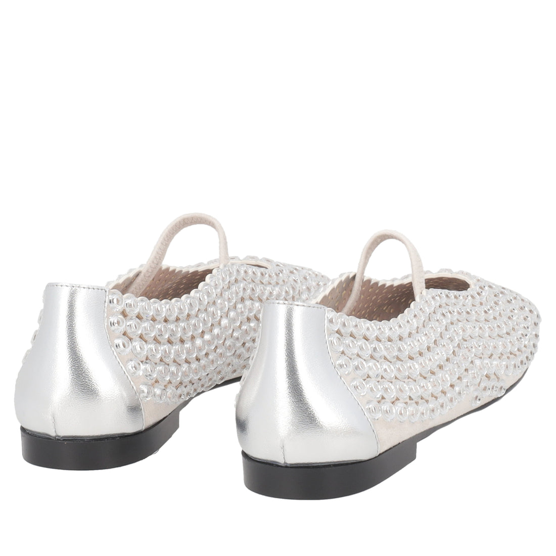 Ballerina Chantilly con micro accessori colore argento