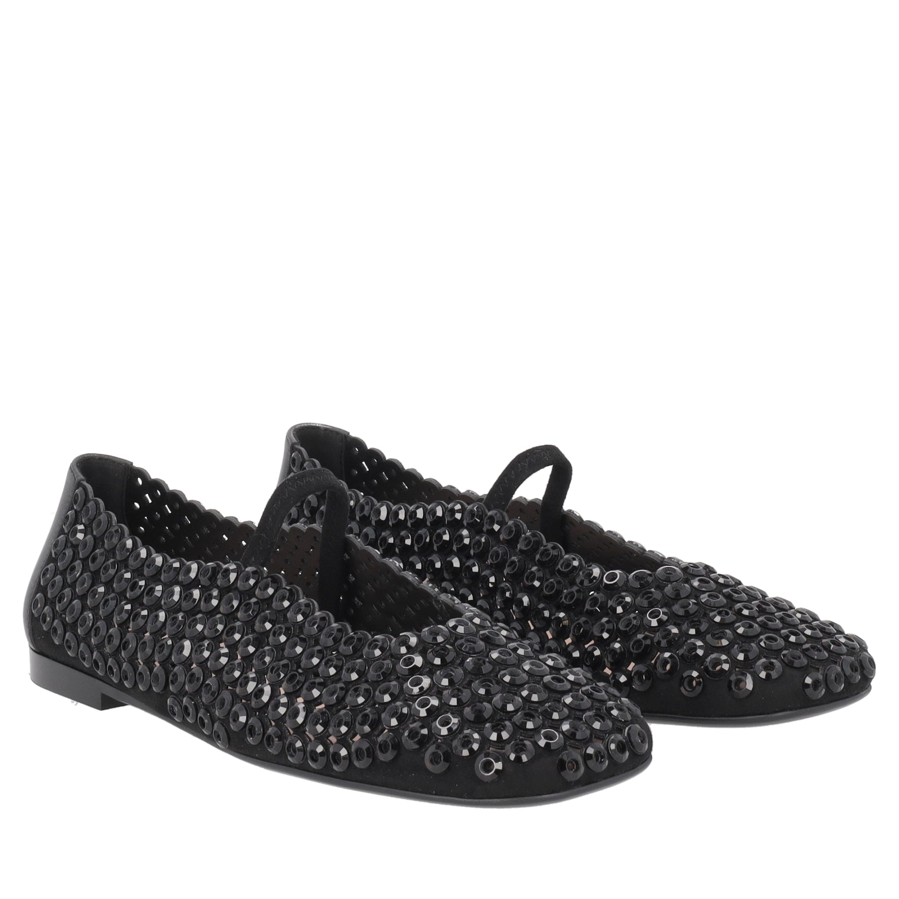 Ballerina Chantilly con micro accessori colore nero