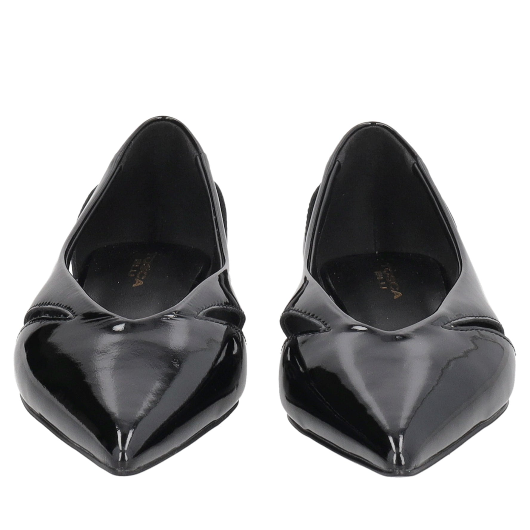 Ballerina Charlotte in vernice colore nero