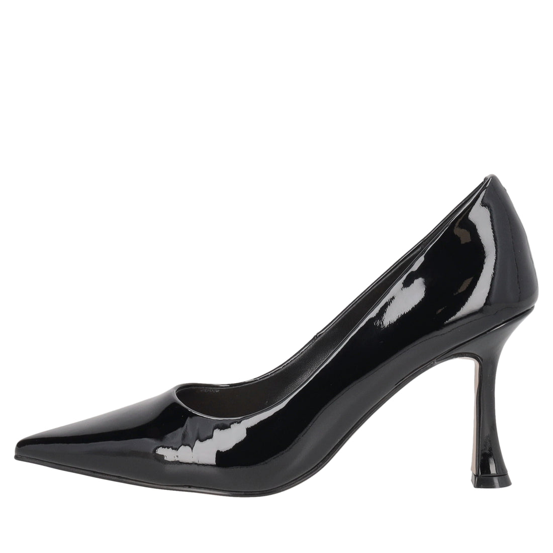 Dubai pumps in black patent leather