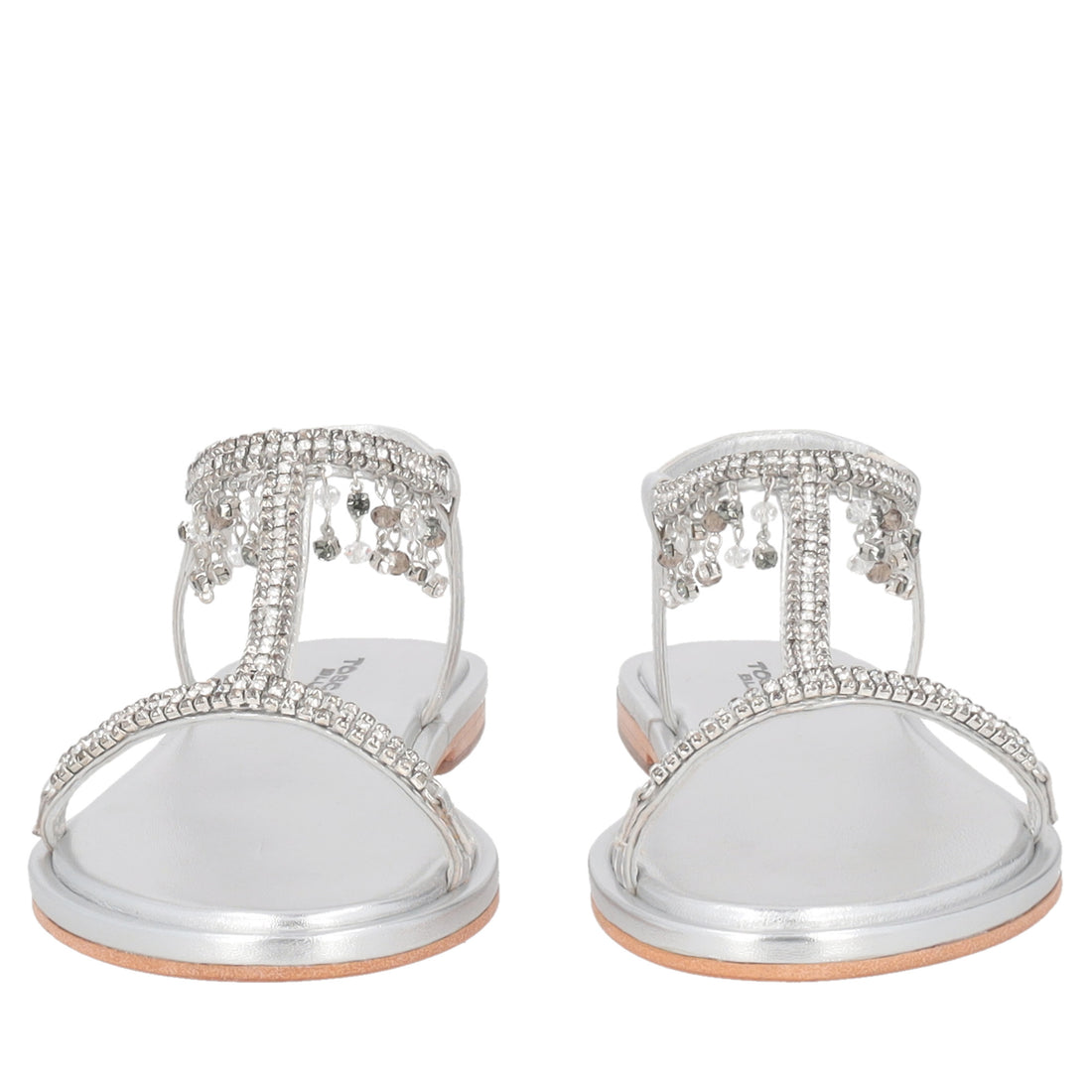 Marrakech sandal with silver charms