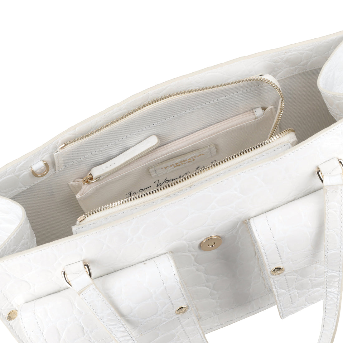 White Elodie Bag From Women to Women Special Edition