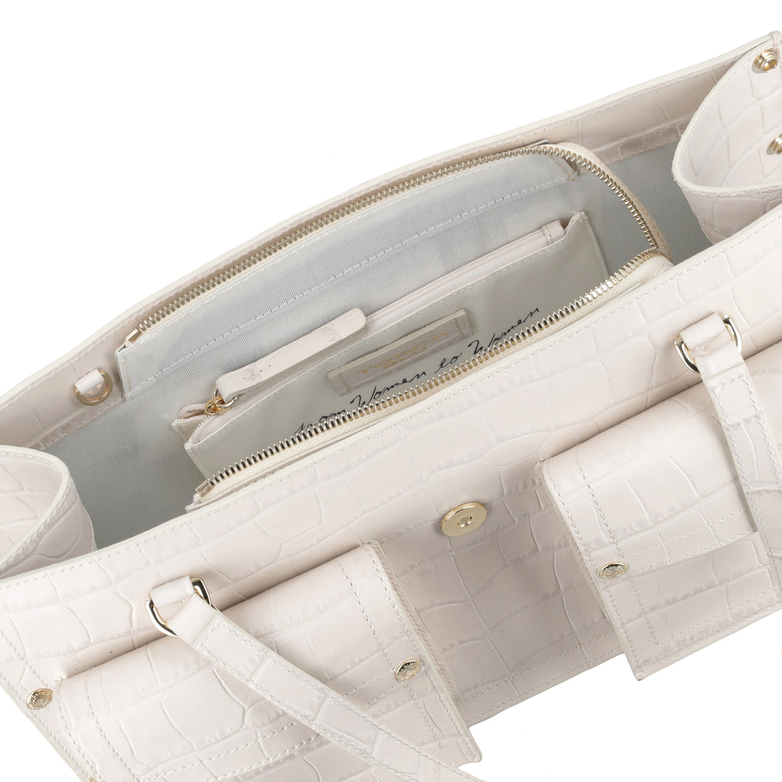 Ice white Elodie Bag From Women to Women Special Edition