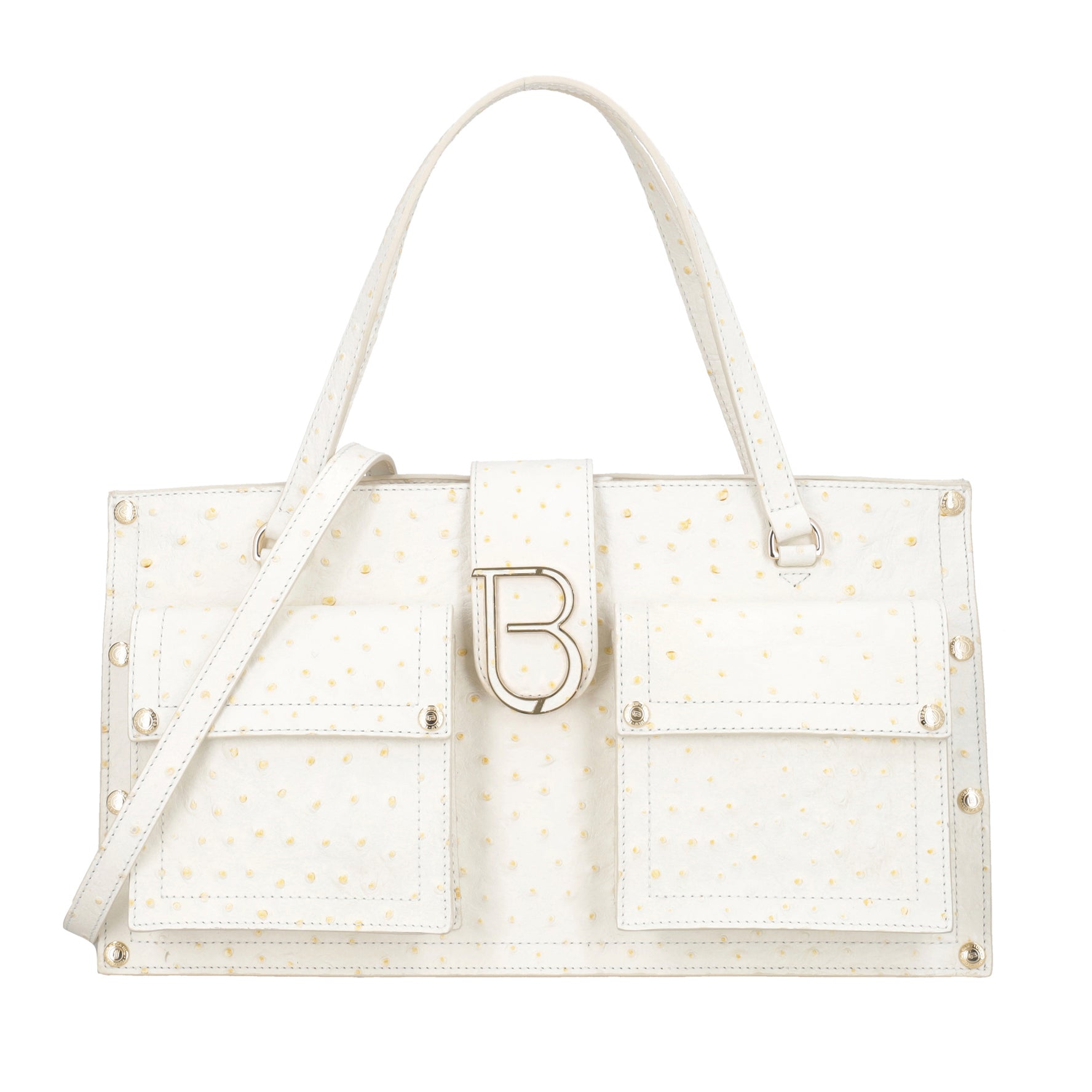 Elodie Bag From Women to Women Special Edition in pelle stampa struzzo