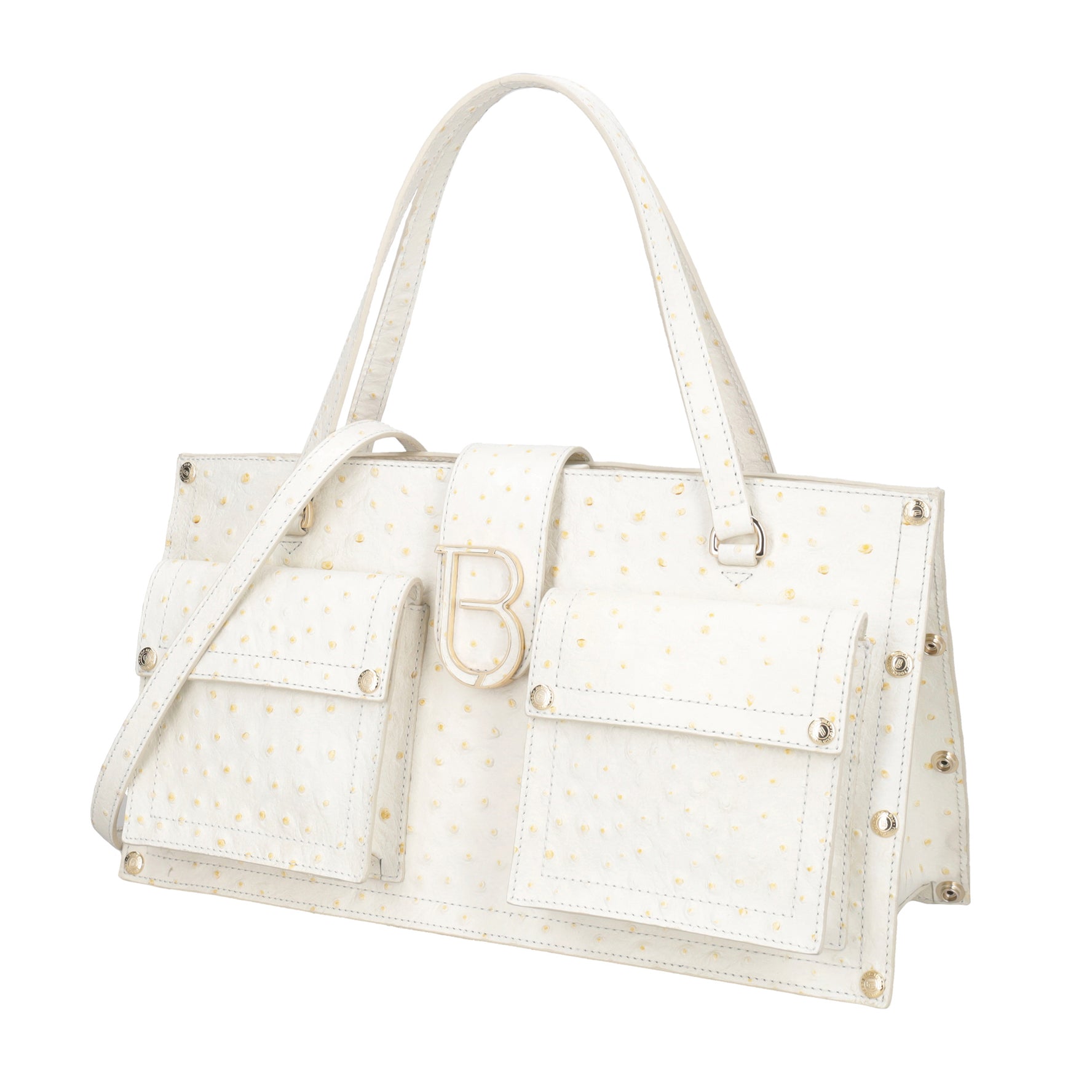 Elodie Bag From Women to Women Special Edition in pelle stampa struzzo